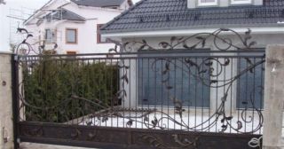 Купить откатные ворота кованые Клинцы, цена от 2758 руб.